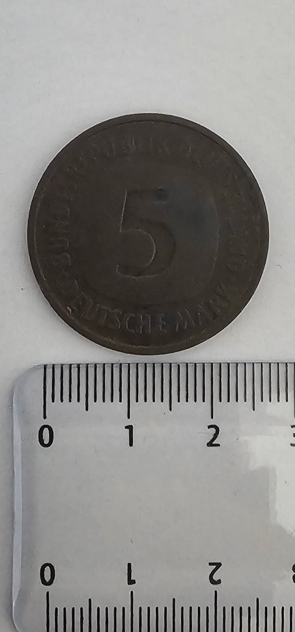5 Mark 1983 F Bodenfund