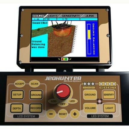 Nokta Jeohunter 3D Dual System Bodenscanner Metalldetektor