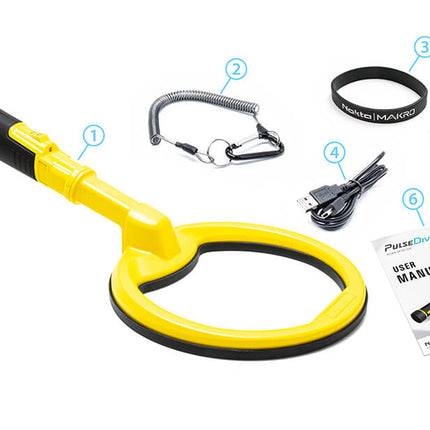 Nokta PulseDive Metalldetektor mit 20 cm Suchspule