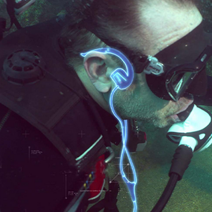 XP DEUS 2 - Knochenschall-Kopfhörer